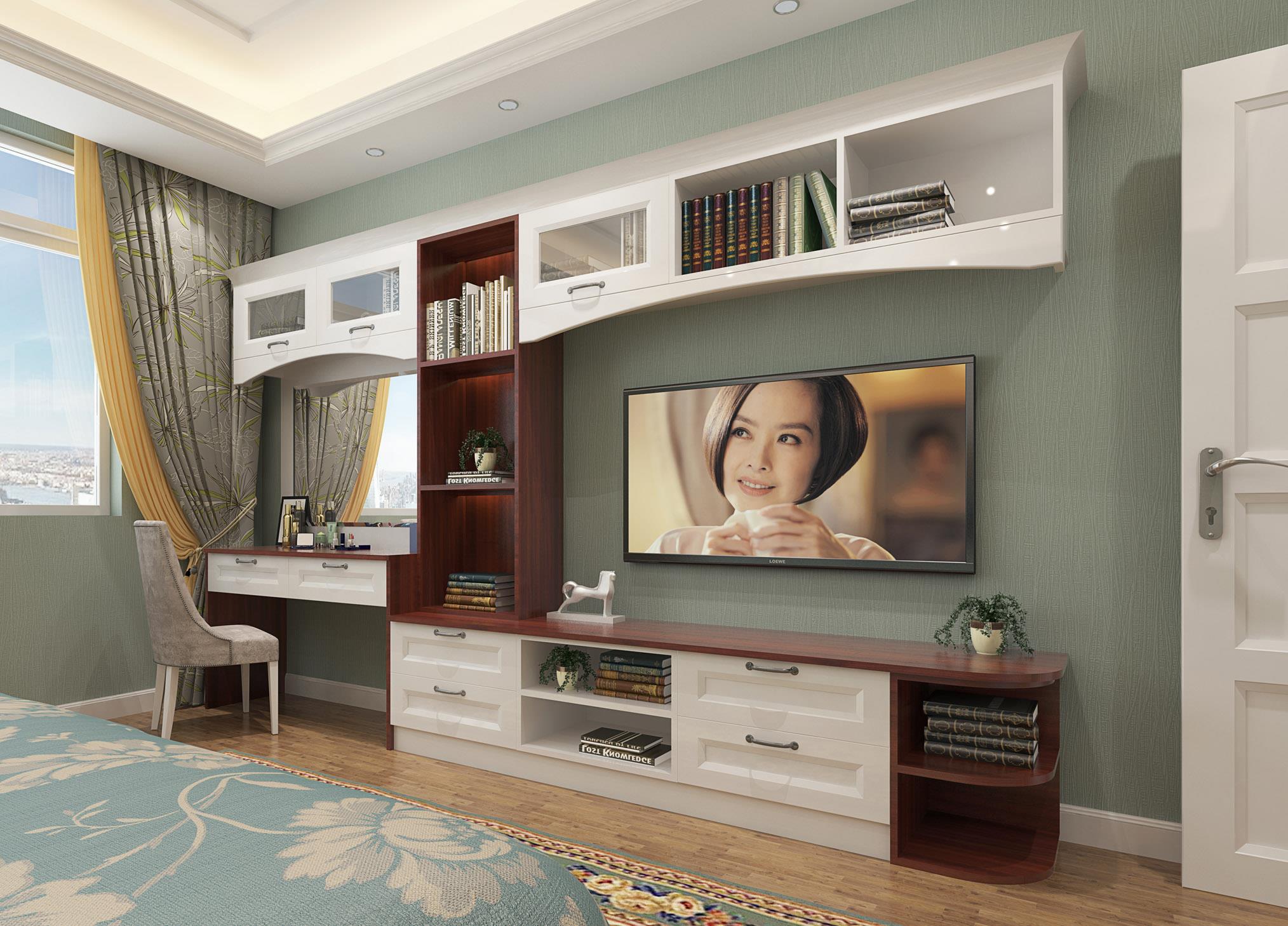 tv kabinet americký jednoduchý stručný štýl full house pvc doska tv cabinet american simple concise style full house pvc board