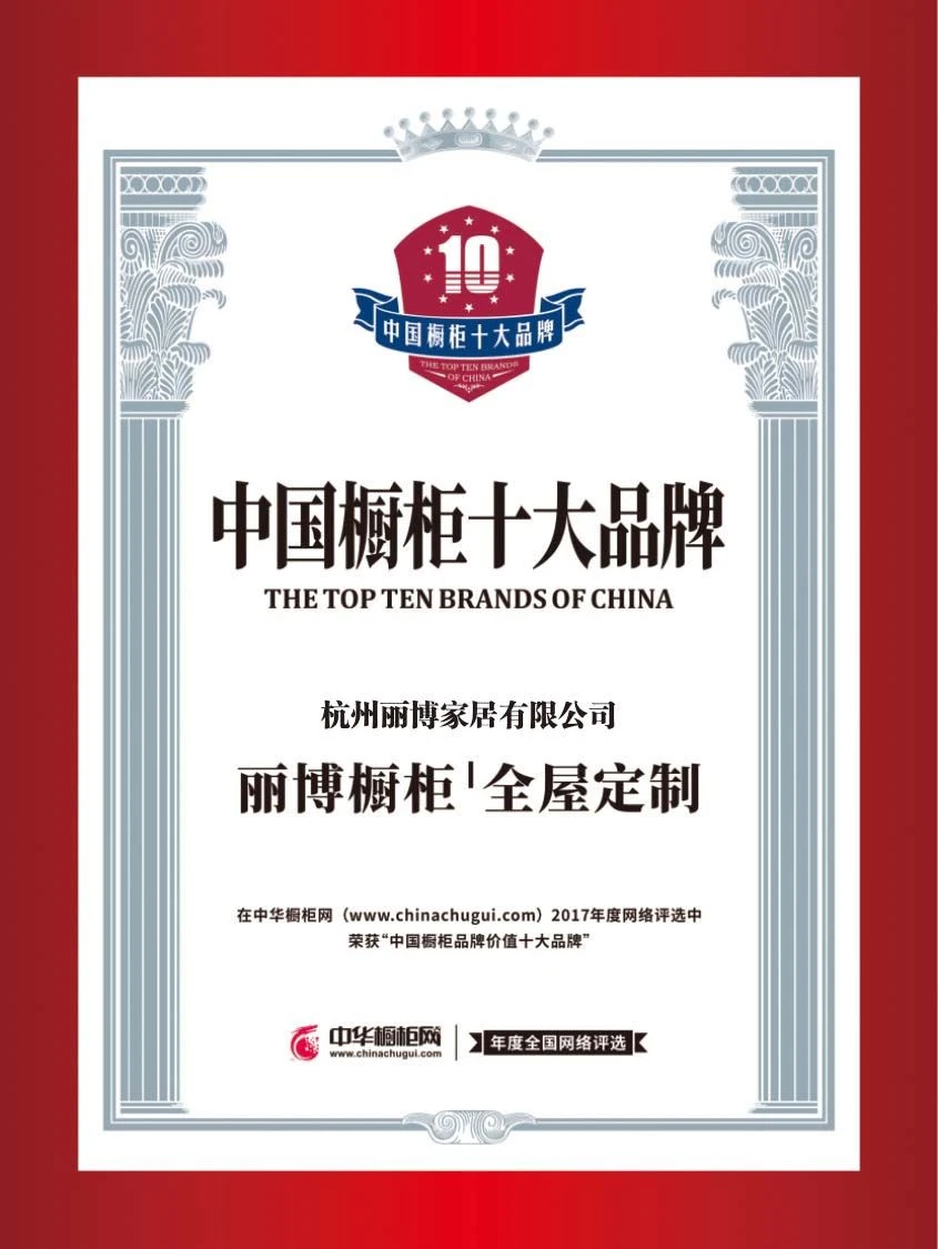 the top ten brands cabinet of China