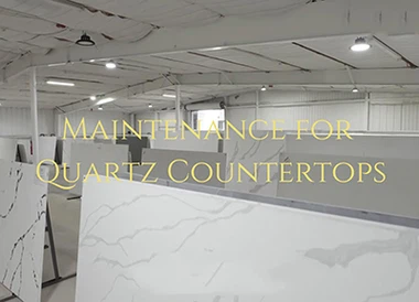 Pokyny na údržbu a čistenie vašich kremenných dosiek